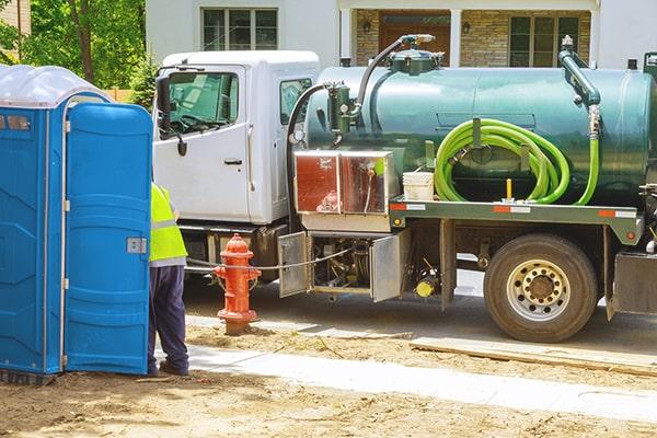 Long Island Porta Potty Rental workers